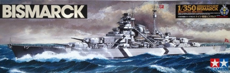 Bismarck German Battleship Kit 1:350 | 78013 TAMIYA