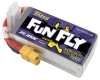 Akumulator LiPo 1550mAh 11,1V 100C 3S1P XT60 FunFly | TAA15503S10X6 TATTU