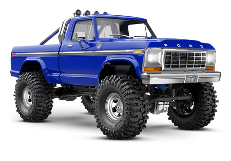 Traxxas TRX-4M Ford F-150 High Trail Edition 1:18 Crawler 4X4 Niebieski Samochód Zdalnie Sterowany Model RC | 97044-1-BLUE