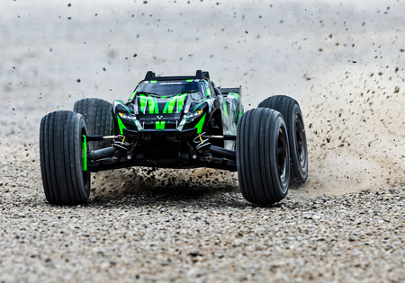 Traxxas Rustler 4X4 VXL Ultimate 1:10 4WD Niebieski Samochód Zdalnie Sterowany Model RC | 67097-4-BLUE