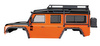 Karoseria 1:10 TRX-4 Land Rover Defender (pomarańczowa) | 8011A TRAXXAS