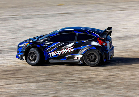 Traxxas Ford Fiesta ST Rally BL-2S 4X4 1:10 Niebieski Samochód Zdalnie Sterowany Model RC | 74154-4-BLUE