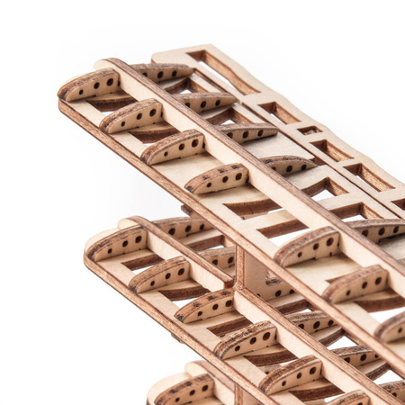 Little Story Drewniane Puzzle Model 3D Samolot Trójpłat 16,8x13,7x20cm | E007