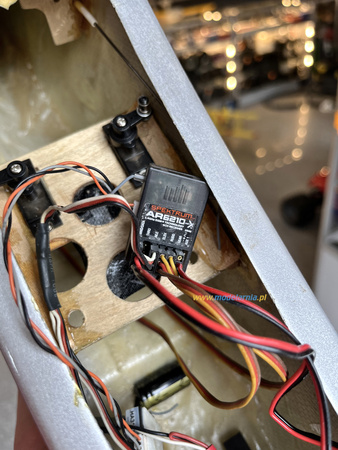 North American P-51 Mustang Red Tail kadłub (1060mm)