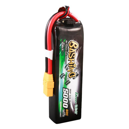 Akumulator GensAce 5000mAh 11.1V 60C 3S1P z wtyczką XT90