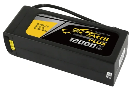 Akumulator LiPo 12000mAh 22,2V 15C 6S1P AS150+XT150 Plus | TAA12K6SP15AX TATTU