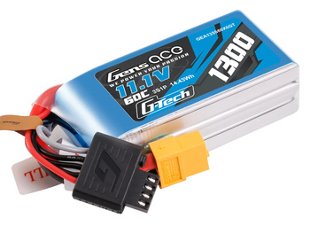 Pakiet LiPo 1300mAh 11,1V 3S1P 60C XT60 | GEA133S60X6GT GENS ACE