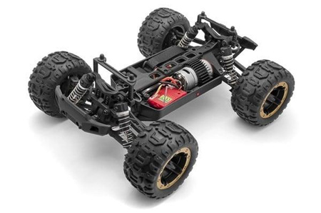 BlackZon Slyder MT Monster Truck 1/16 4WD Złoty Samochód Zdalnie Sterowany Model RC | 540101