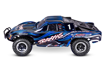 Traxxas Slash 4X4 VXL 1:10 4WD Niebieski Samochód Zdalnie Sterowany Model RC | 68386-4-BLUE