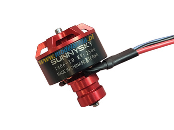 Silnik bezszczotkowy SUNNYSKY1406-10 - 2500KV (OMPHOBBY S720) | OSHC0006 RMS
