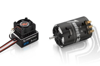 Zestaw Bezszczotkowy COMBO XR10 JUSTOCK 1:10 3650 25,5T G2 - HOBBYWING