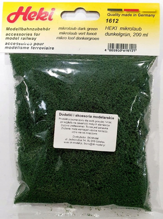 Mikro listowie ciemno-zielone (200ml) | 1612 HEKI