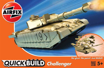 CHALLENGER TANK QUICK BUILD | Airfix 6010