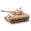 Little Story Drewniane Puzzle Model 3D Czołg M4A3E8 Sherman World of Tanks 34,4x14,2x15,5cm | WOT01