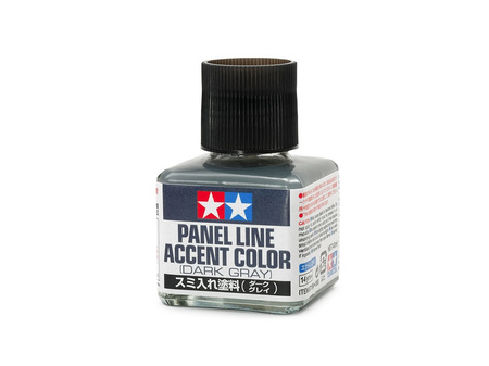 Panel Line Accent Color - Dark Gray - 40ml | Tamiya 87199