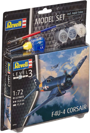 F4U-4 Corsair (model set) 1:72 | 63955 REVELL
