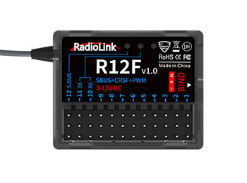 Odbiornik RadioLink R12F 12CH 2,4GHz SBUS & PPM