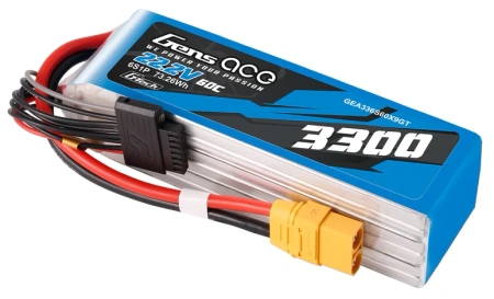 Akumulator LiPo 3300mAh 22,2V 60C 6S1P XT90 G-Tech | GEA336S60X9GT GENS ACE