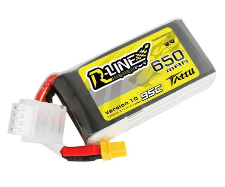 Pakiet LiPo 650mAh 11,1V 3S 95C | R-Line GENS ACE & TATTU