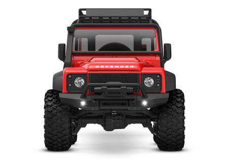 Traxxas TRX-4M Land Rover Defender 1/18 4x4 Crawler RC Czerwony Samochód Terenowy Zdalnie Sterowany | 97054-1-RED