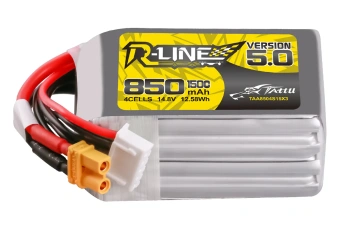 Akumulator LiPo 850mAh 14,8V 4S1P 150C XT30 R-Line Version 5.0 | TAA8504S15X3 TATTU