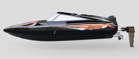 Motorówka Model Łodzi RC Skater 345mm Czarna | UDI034 UDI RC