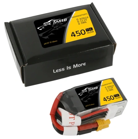 Akumulator LiPo 450mAh 14,8V 75C 4S1P XT30 | TAA4504S75XT3 TATTU