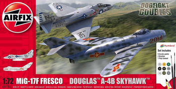 MiG-17F Fresco & Douglas A-4B Skyhawk (Dogfight Doubles) 1:72 | 50185 AIRFIX