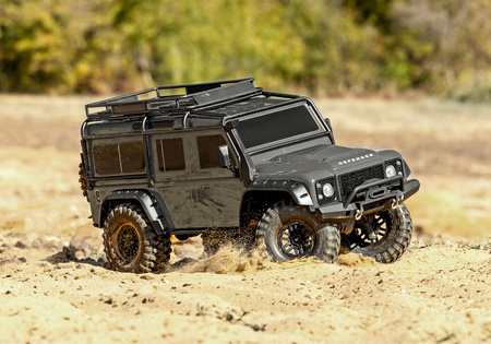 Traxxas TRX-4 Land Rover Defender 1:10 Piaskowy Samochód Zdalnie Sterowany Model RC | 82256-4-SAND