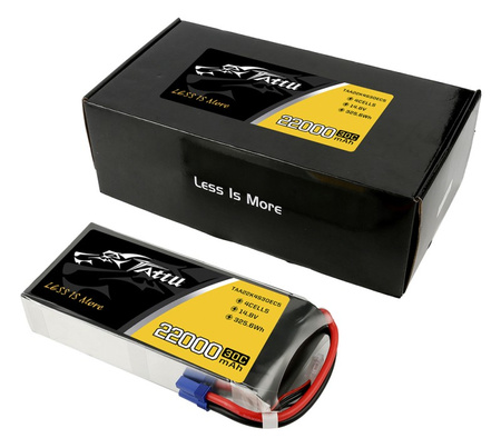 Pakiet LiPo 22000mAh 14,8V 4S 30C | GENS ACE & TATTU