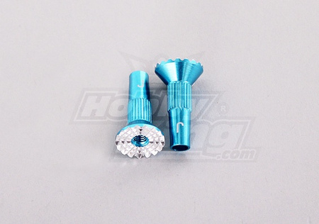 Końcówki drążków niebieskie (TURBO THUMBS)