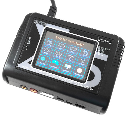 Ładowarka Redox SIGMA 150W z wbudowanym zasilaczem - dotykowy wyświetlacz