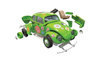QUICKBUILD Flower Power Volkswagen Beetle Samochód z Klocków | J6031 AIRFIX