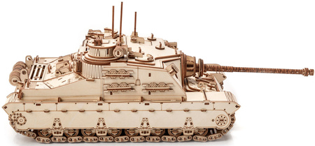 Little Story Drewniane Puzzle Model 3D Czołg Tortoise World of Tanks 37x15x15cm | WOT08