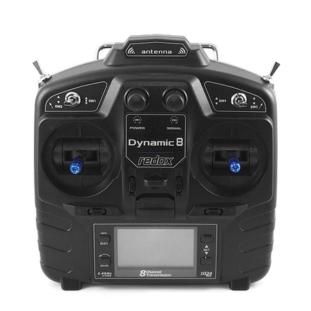 Aparatura Drążkowa RC Redox Dynamic 8 2,4GHz 8CH Nadajnik z Odbiornikiem | RDX-TD8.M2