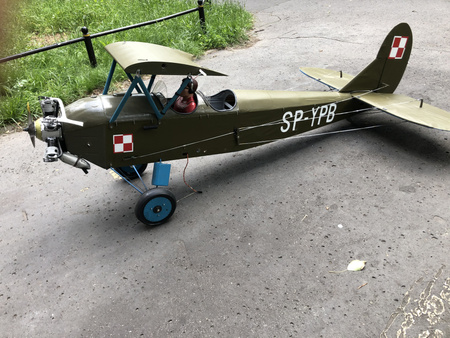 CSS-13 dwupłatowy model spalinowy (2850mm)