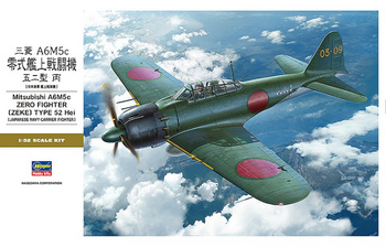 Mitsubishi A6M5c Zero Fighter (ZEKE) Type 52 Hei 1:32 | ST34-08884 HASEGAWA