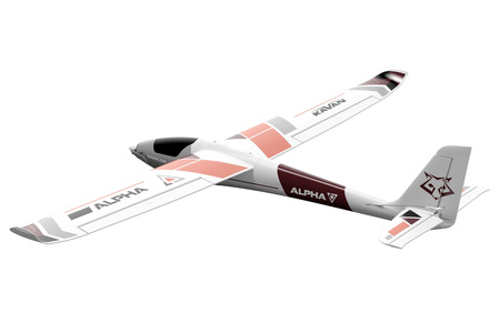 Motoszybowiec Kavan Alpha 1500 V2 ARF 1492mm Czerwony Samolot Zdalnie Sterowany Model RC | KAV02.8076V2