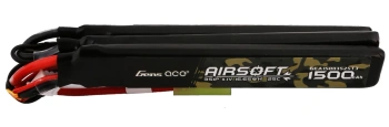 Akumulator LiPo 1500mAh 11,1V 25C 3S1P Mini Tamiya Nunchuck 3X Airsoft Gun | GEA15003S25T3 GENS ACE