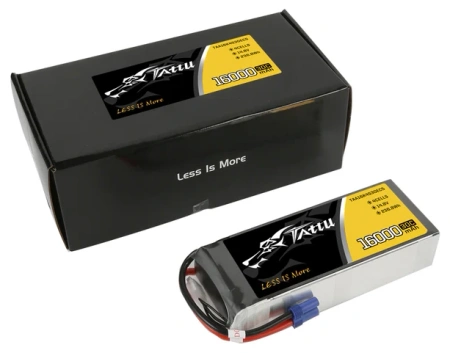 Akumulator LiPo 16000mAh 14,8V 30C 4S1P EC5 | TAA16K4S30EC5 TATTU