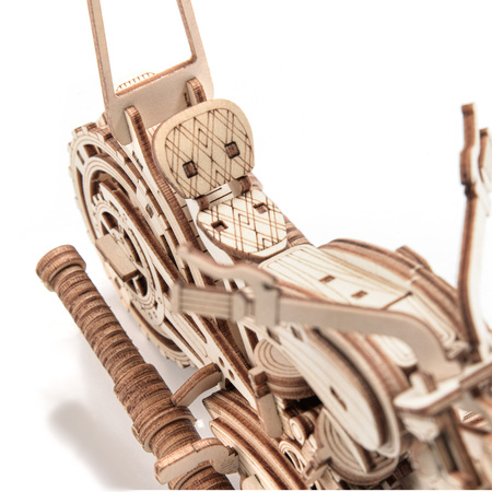 Little Story Drewniane Puzzle Model 3D Motocykl Yankee Chopper Motor 21x7,1x10,4cm | E024