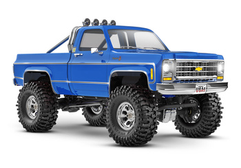 Traxxas TRX-4M Chevrolet K10 High Trail Edition 1:18 Crawler 4X4 Niebieski Samochód Zdalnie Sterowany Model RC | 97064-1-BLUE