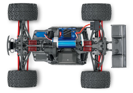 Traxxas E-Revo VXL 1:16 4WD Purpurowy Samochód Zdalnie Sterowany Model RC | 71076-8-PRPL