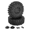 Koła 1/10 Crawler Climber Black (2szt.) | HT-SU1802011 HOBBYTECH