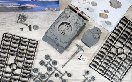 QUICKBUILD 1:35 Tiger I Czołg z Klocków | J6041 AIRFIX