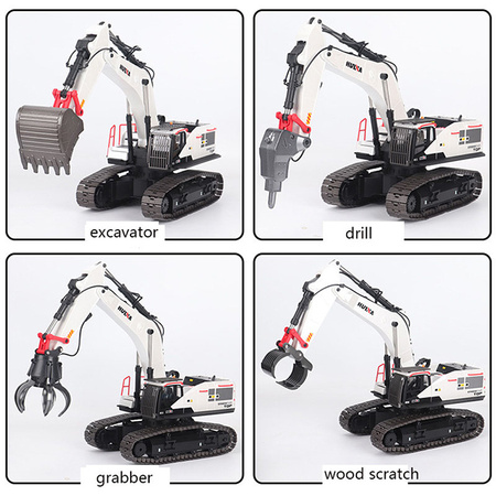 Koparka RC 22CH 2,4GHz 1/14 Zdalnie Sterowana Maszyna Budowlana | CY1594 HUINA TOYS