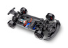 Traxxas 4-Tec Drift Ford Mustang RWD 1:10 Biały Samochód Zdalnie Sterowany Model RC | 105237-4-WHT