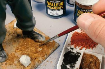 Pigment - ciemnożółta ochra (dark yellow ochre) | 73103 VALLEJO