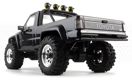 Venture18 1985 Toyota Hilux SR5 Brushed 1/18 (czarny) | 160800 HPI