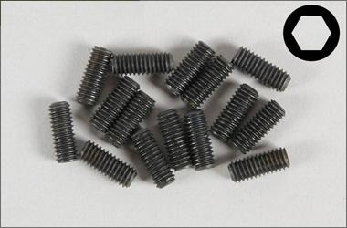 Śruba (pin, bez łebka, imbus) M4x10mm 15szt. - FG 6729/10